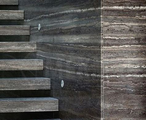 Persian Silver Travertine .